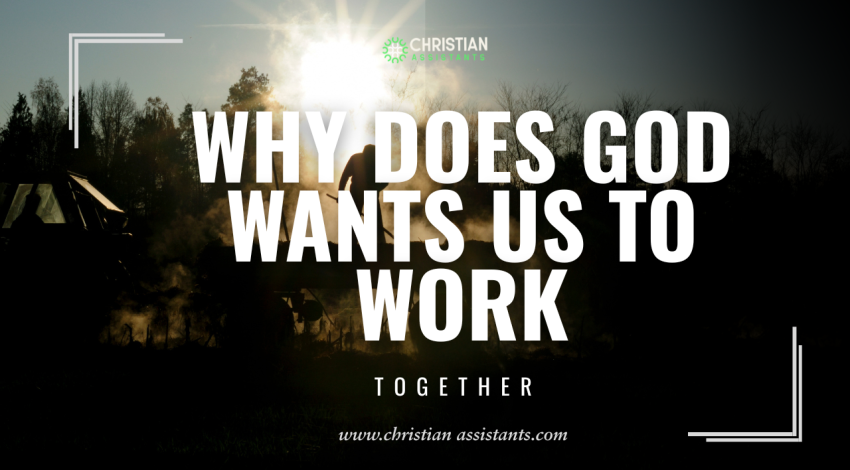 Why Does God Want Us to Work Together?